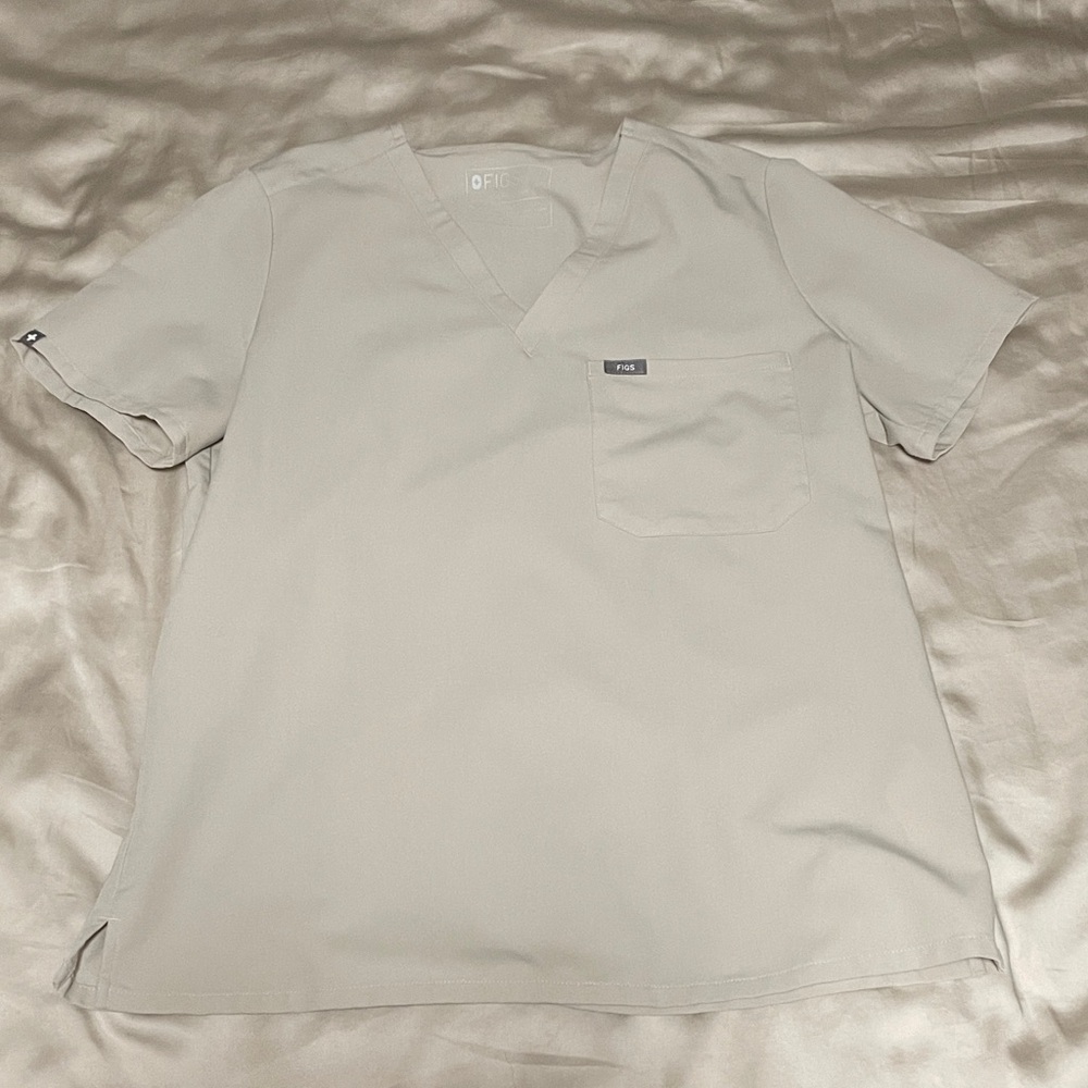 Figs Catarina Scrub Top - Bone